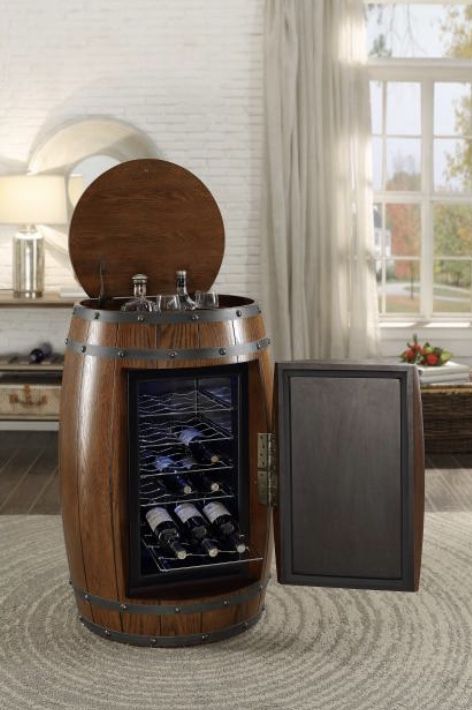Wine barrels refrigerator
