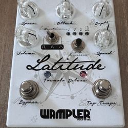 Wampler Latitude Pedal Tremolo Deluxe