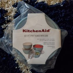 Kitchen Aid Prep Bowls..New!