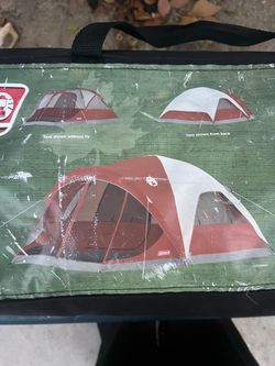 Coleman Dome Camping Tent fits 4