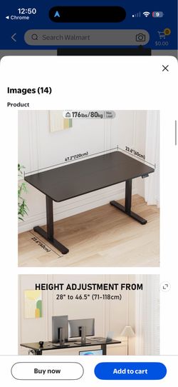 Electric Standing Desk with Memory Presets – Excellent Condition