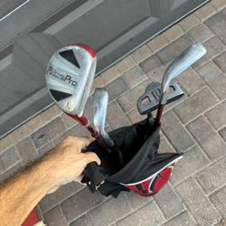 Kids 4 Pc Golf Set Plus Bag 