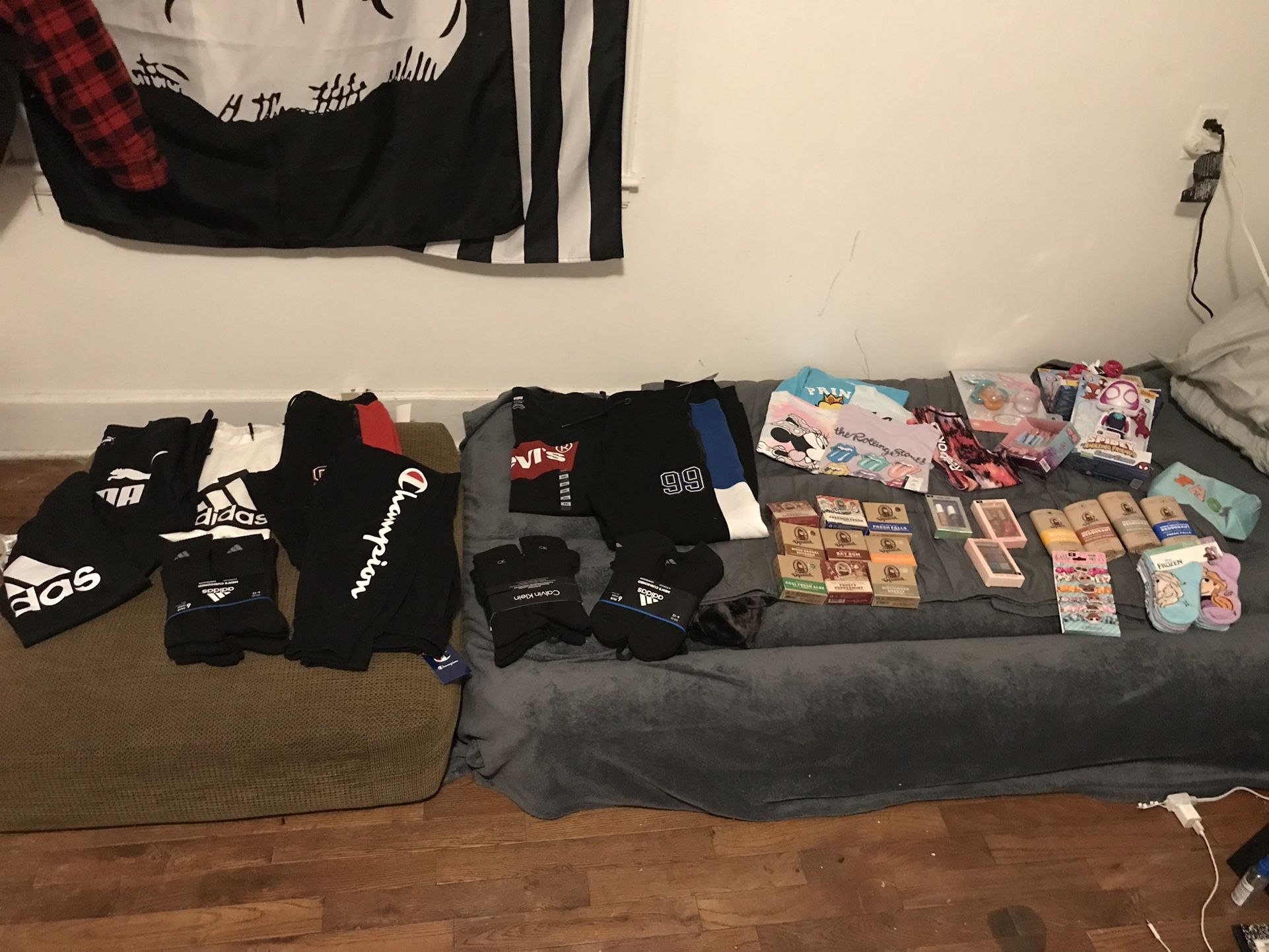 Bundle Of Clothes And Miscellaneous Items