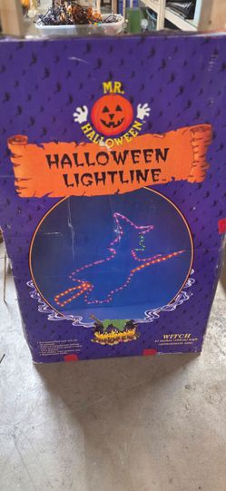 Mr. Halloween Witch Lightline Decoration