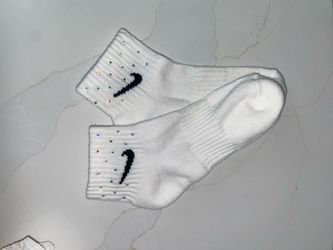 Nike socks bedazzled