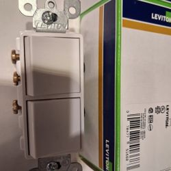 Leviton 15amp Decora Single Pole 3way 