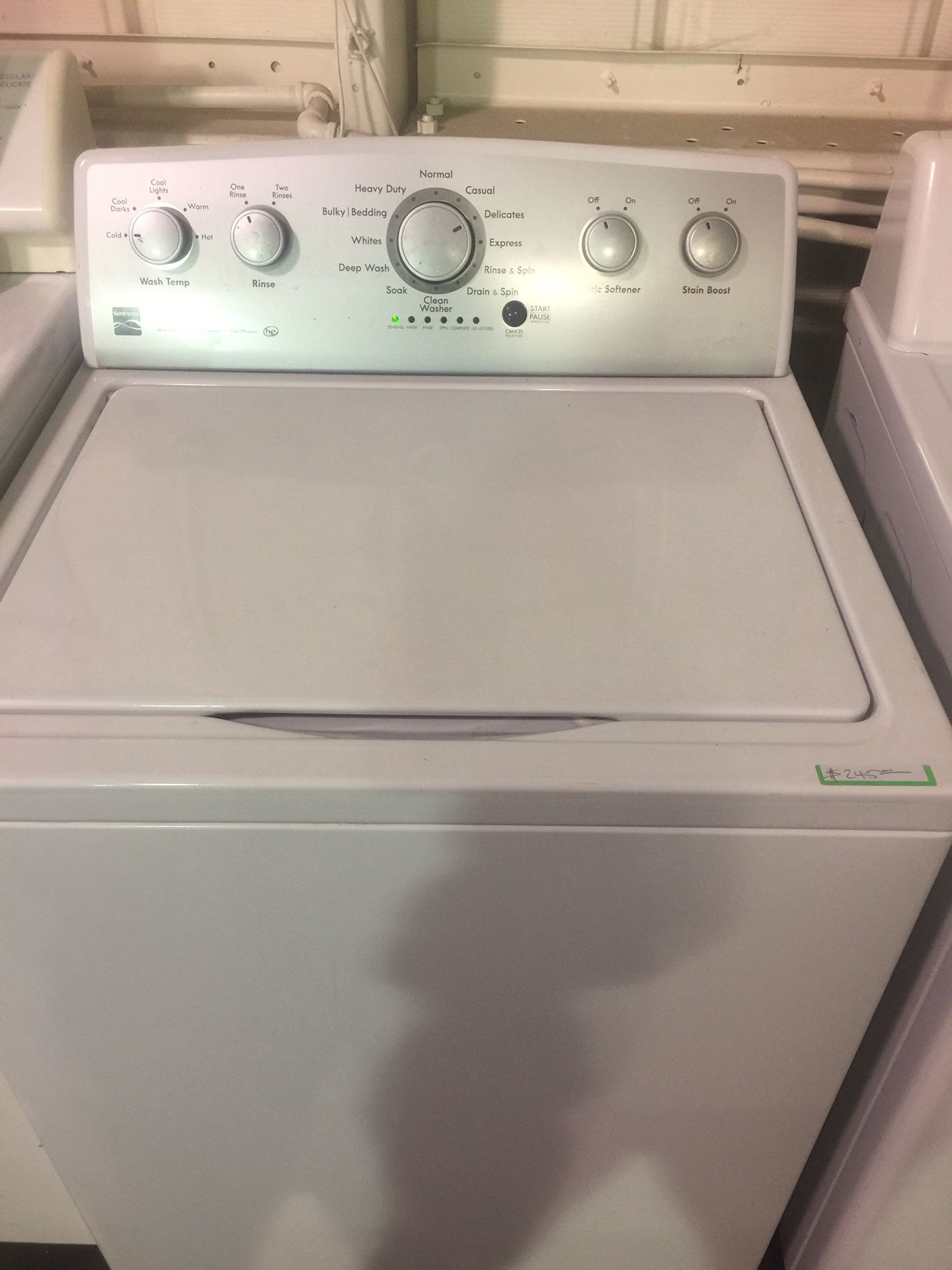 Kenmore top load washer