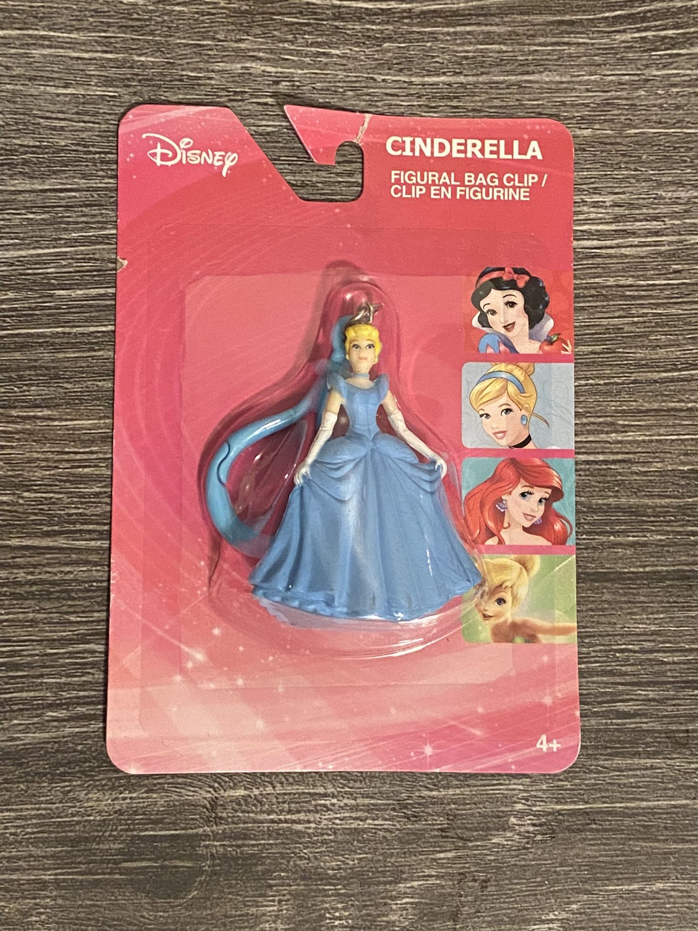 Cinderella Figural Bag Clip