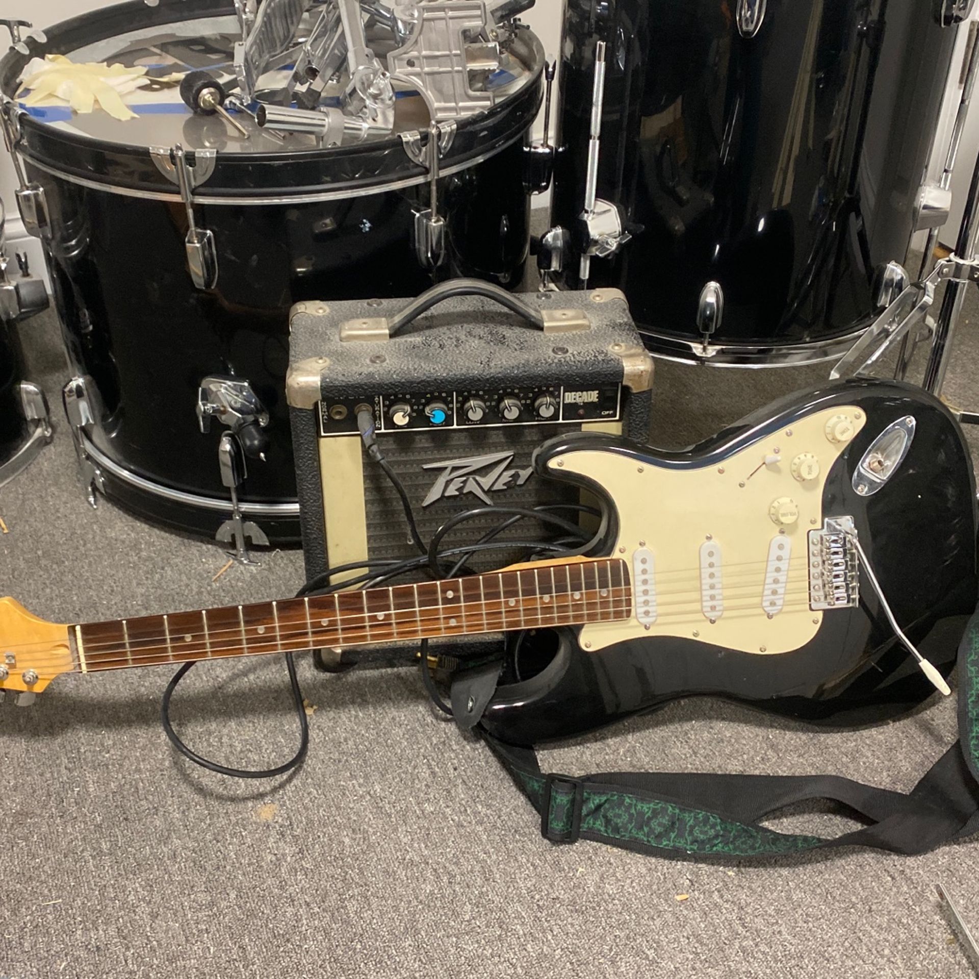 Used Guitar With Amp Combo