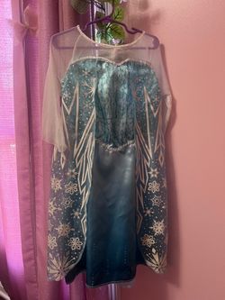 Disney Frozen Elsa Girls Costume Dress