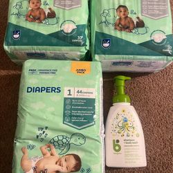 Diapers Packs $ 7 Each