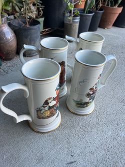 Vintage mugs set 35 Dlrs
