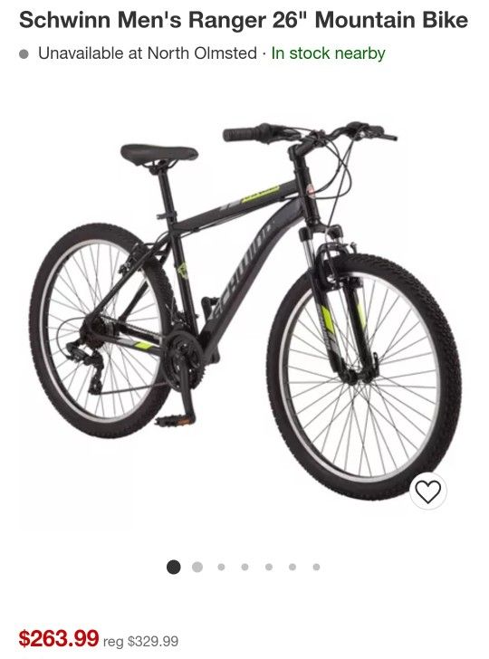 Schwinn ranger 26 inch bike hotsell