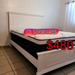 NEW QUEEN BED 