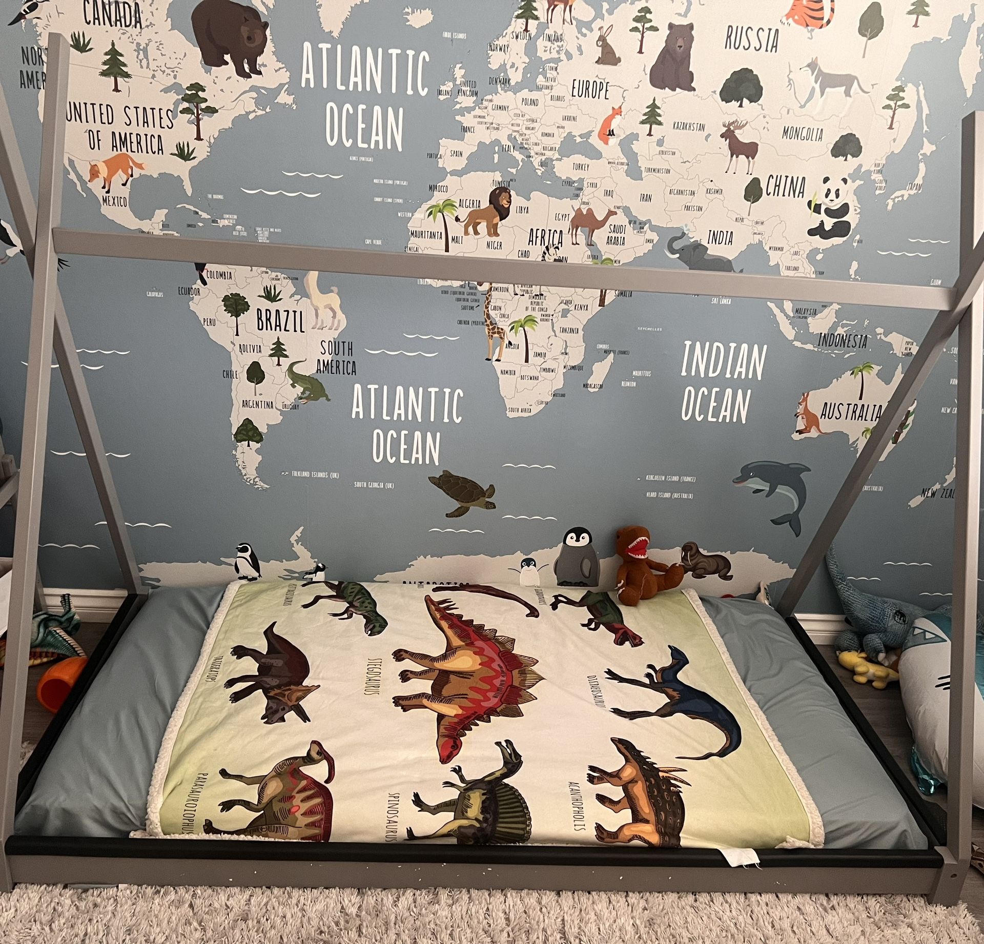 Full Size Teepee Bed For Kids