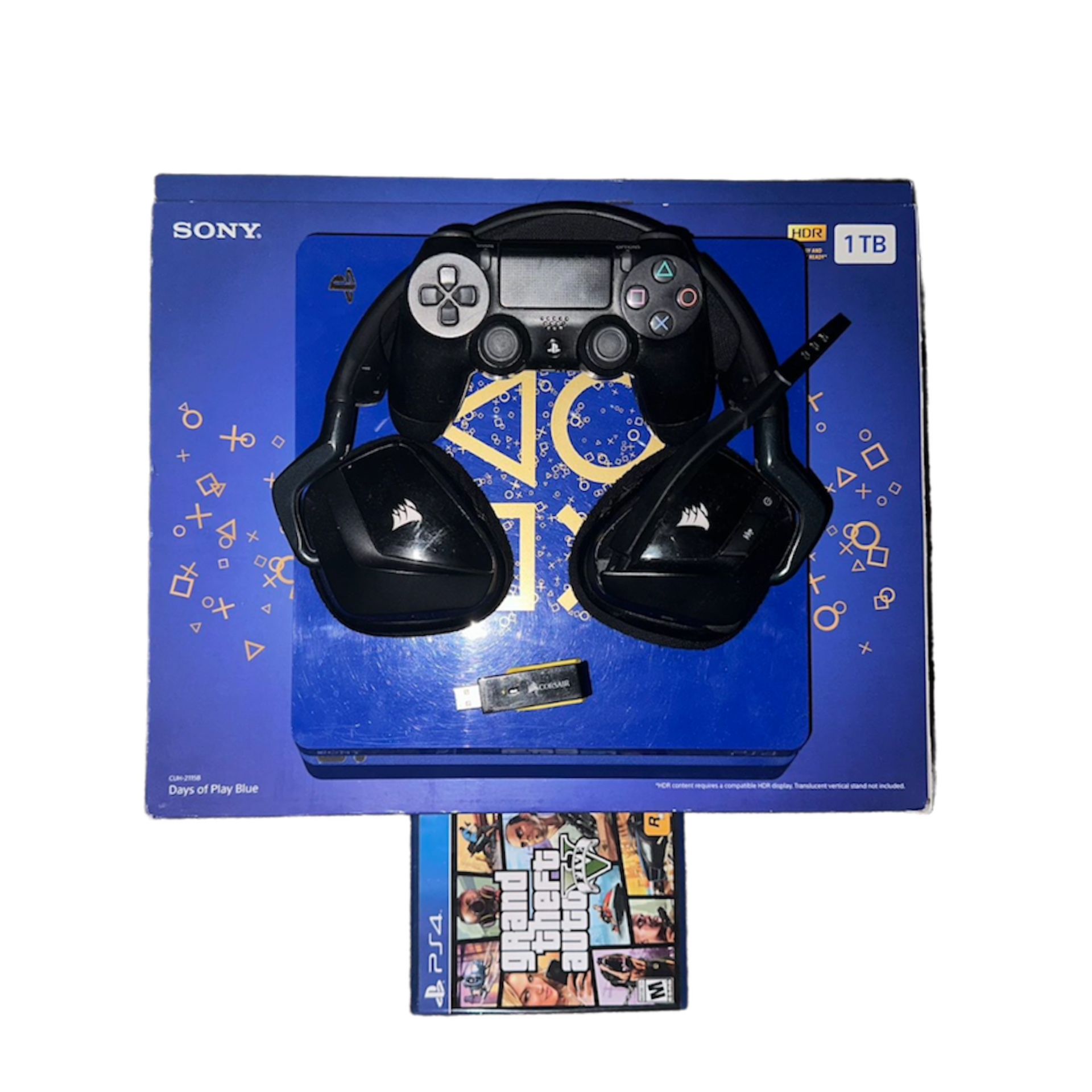Limited Edition Days Of Play Blue PlayStation 4 Slim