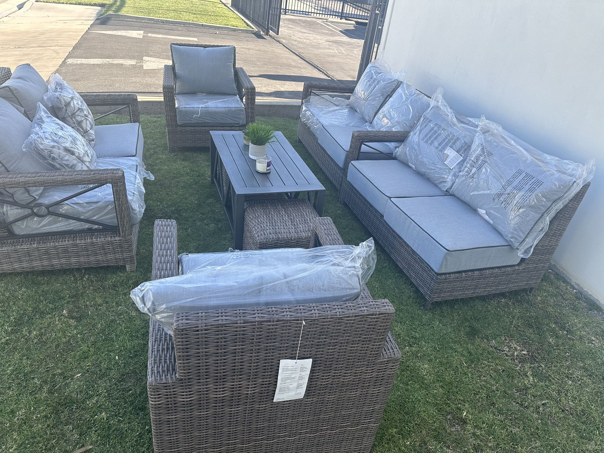 Huge Outdoor Patio Furniture Set