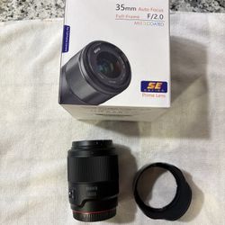Mike 35 mm Lens For L Mount.
