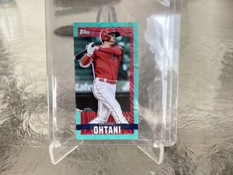 Topps Shohei Ohtani Teal Parallel /40 Baseball Card 2023