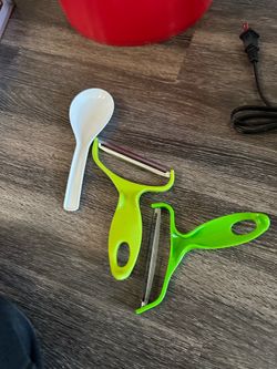 Peelers and ladle