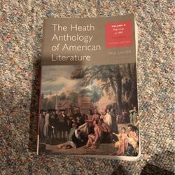 the heath anthology of american literature volume a