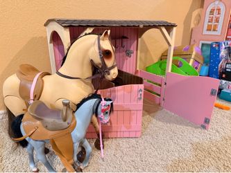 Toy Horse Stable