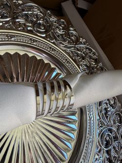 Silver Napkin Rings ForWeddings and Events Set of 10