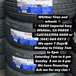 SET OF NEW TIRES 235/50R18 ATLANDER , INCLUDING MOUNTING AND BALANCING. ASK ME FOR ANY SIZE OR BRAND