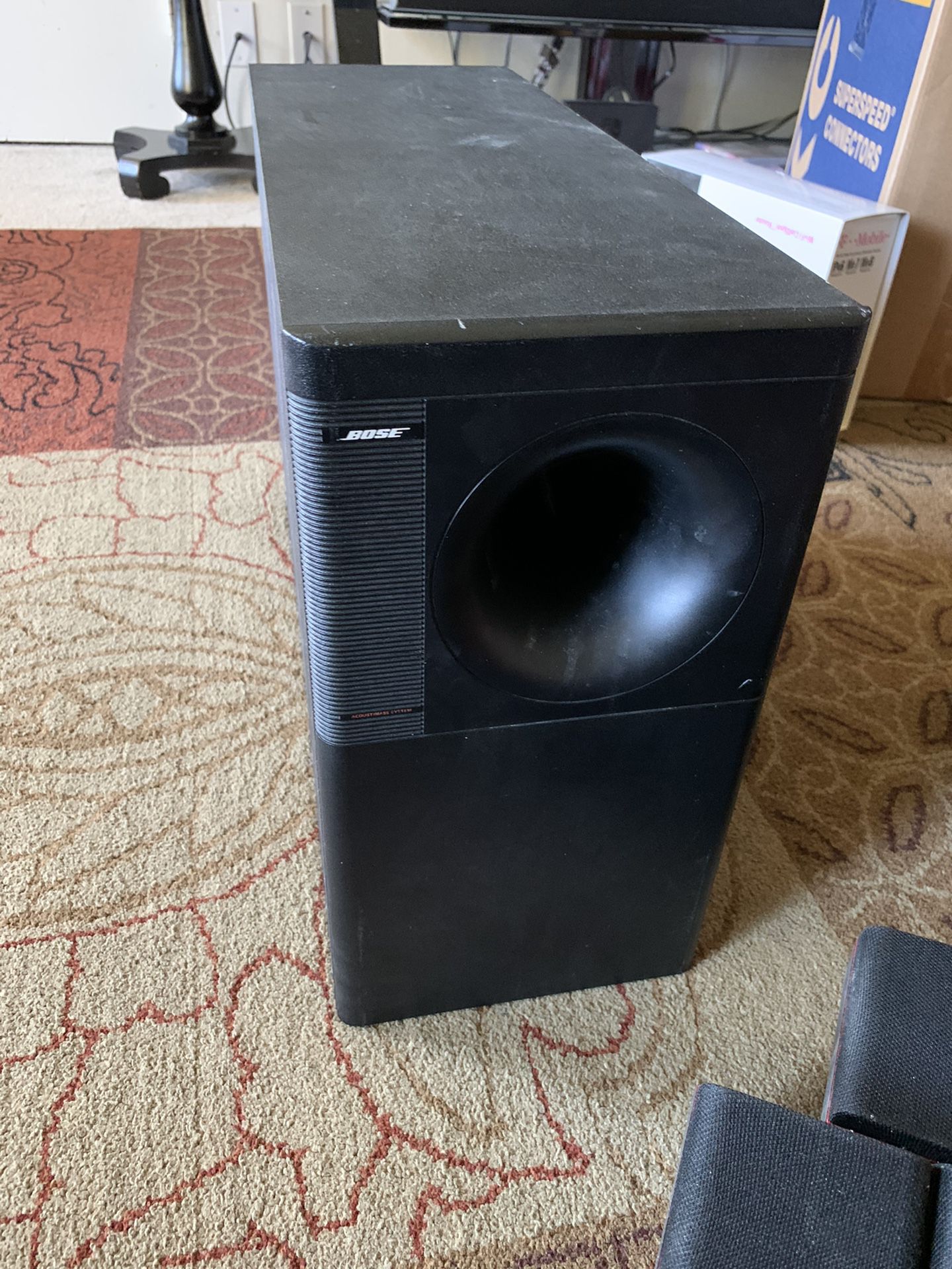 BOSE, Home theater speaker and subwoofer