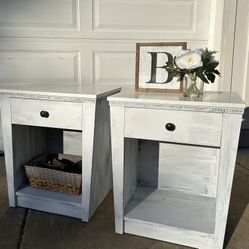 White Side Tables 