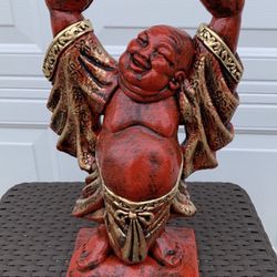 Hands Up Buddha Statue