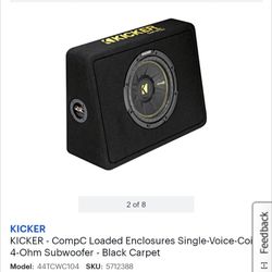 Kicker 10in