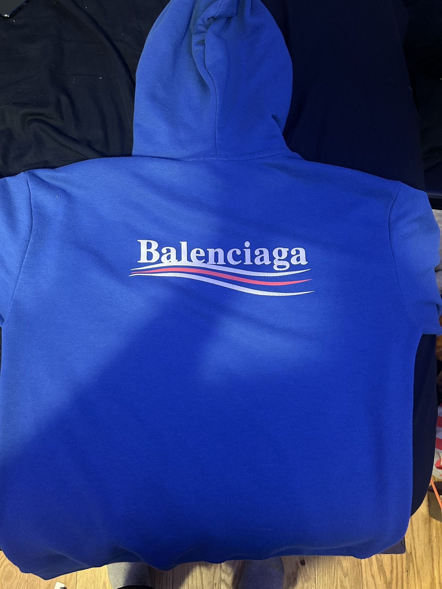 balenciaga political campaign hoodie