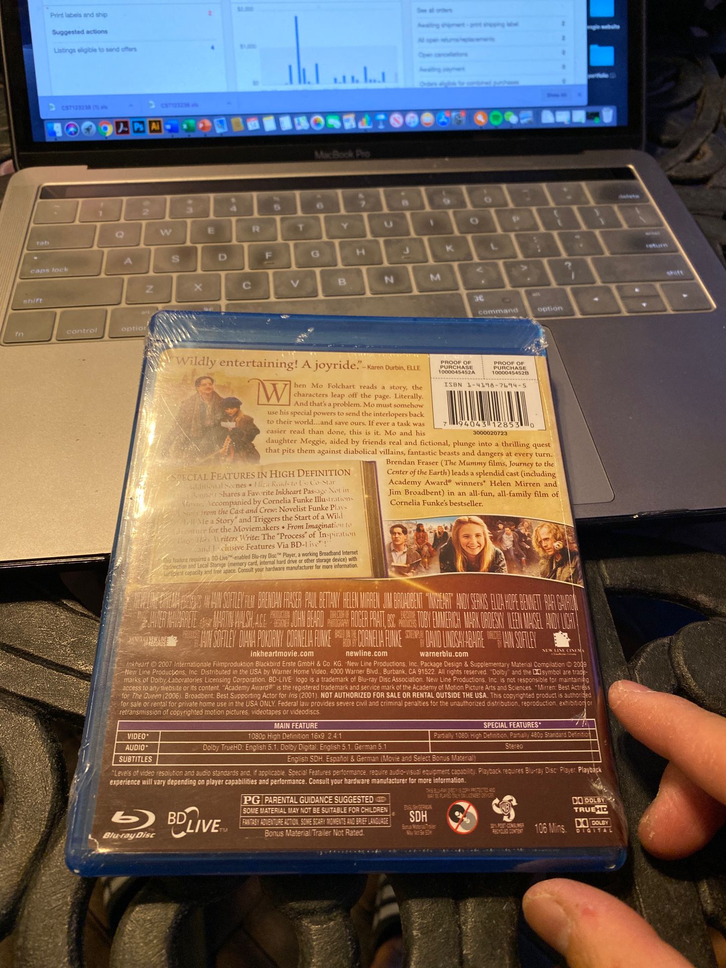 Inkheart sealed Blu-ray Disc brand new condition