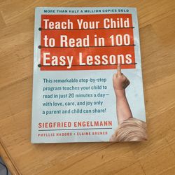 Teach Your Child to Read