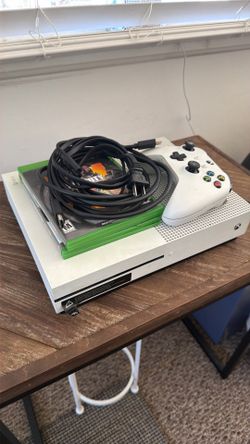 Xbox 1 with 2 games