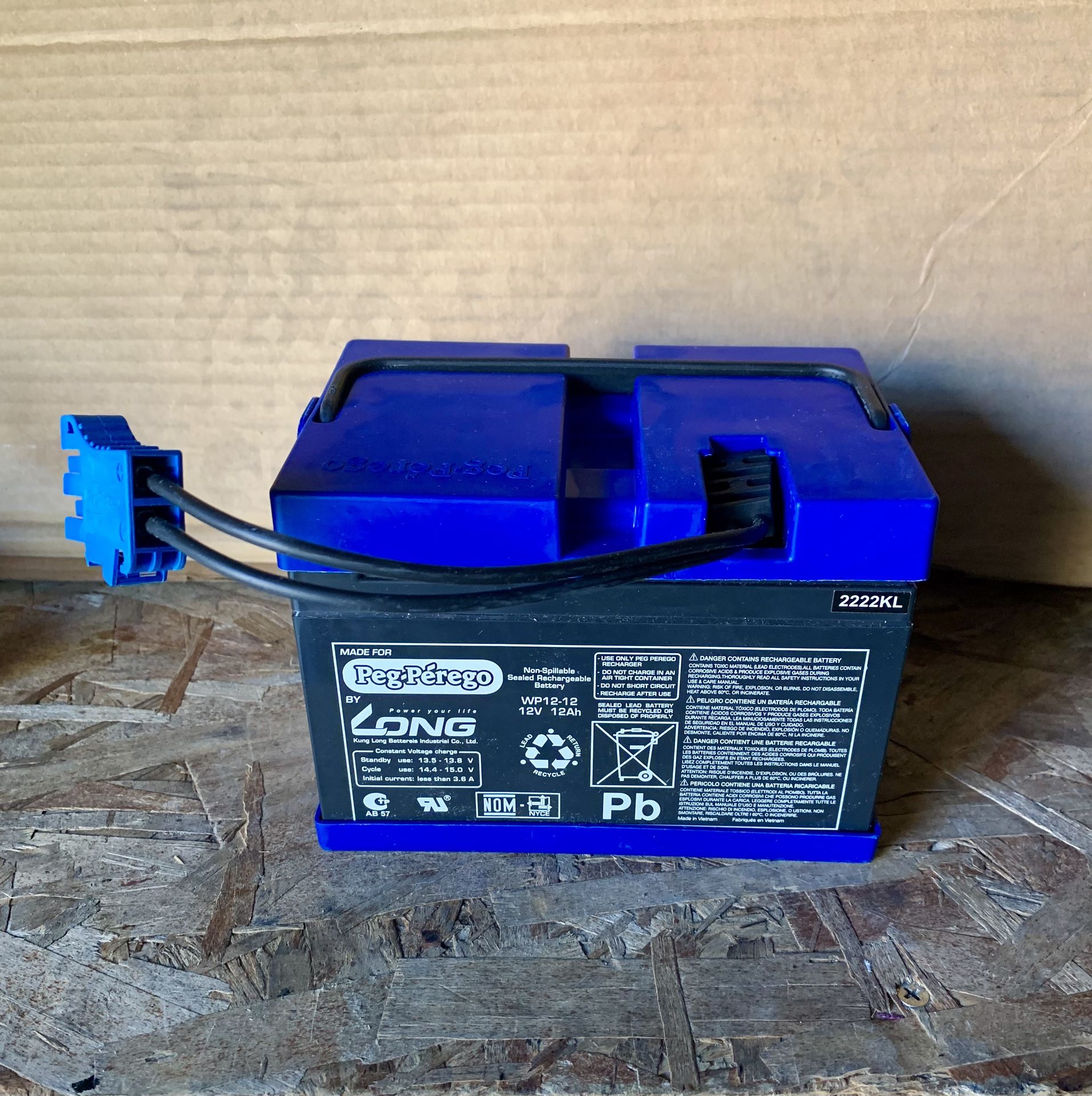 Battery for a Ride-on Toy