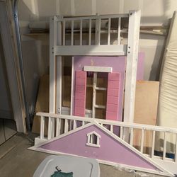 Baby Girl Bunk House Set 