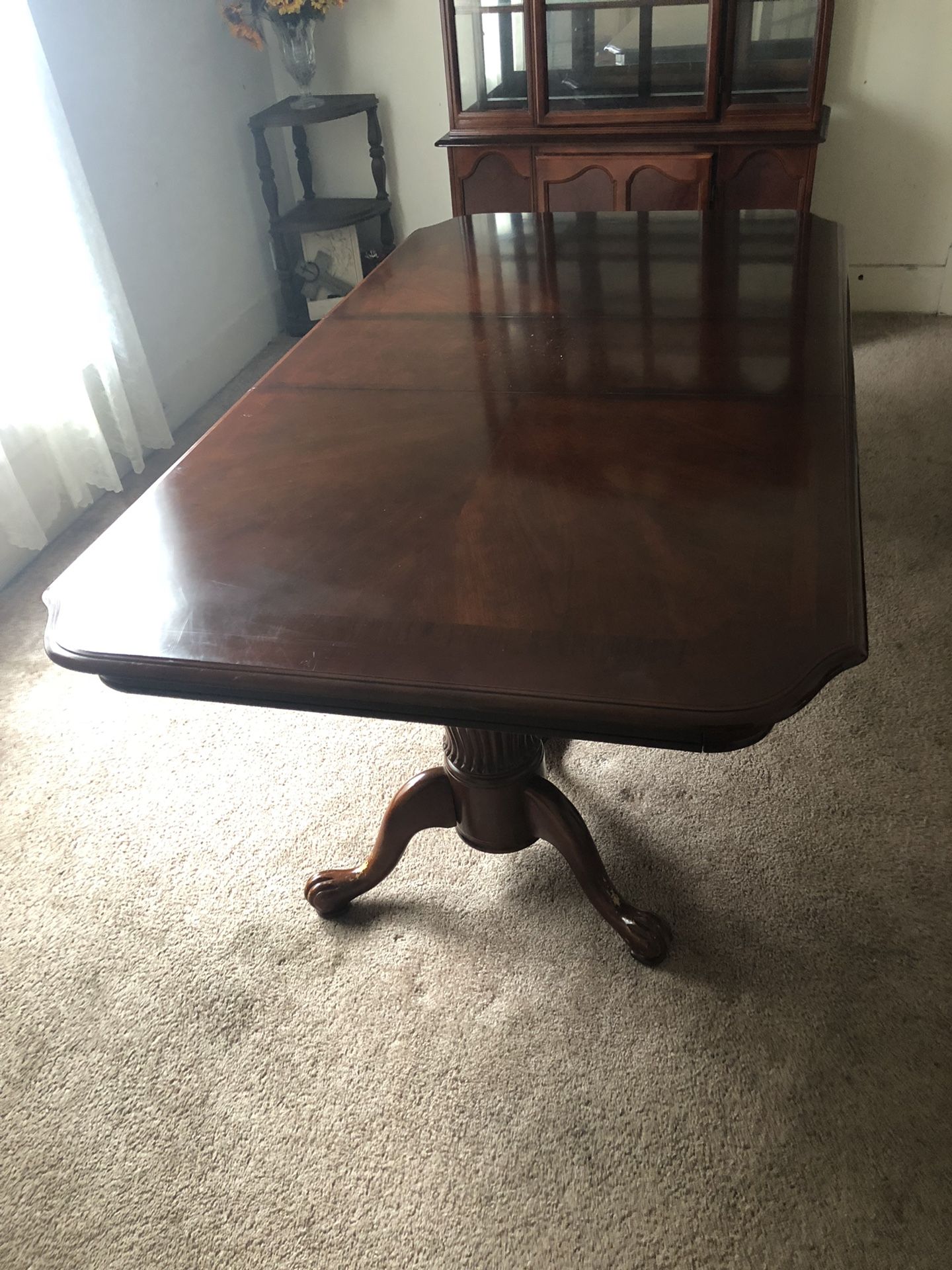 Cherry Dining table w/ chairs