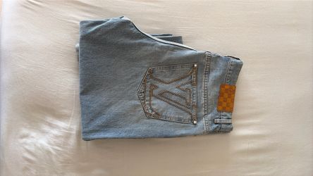Louis Vuitton Staples edition denim Skate Fit size 34