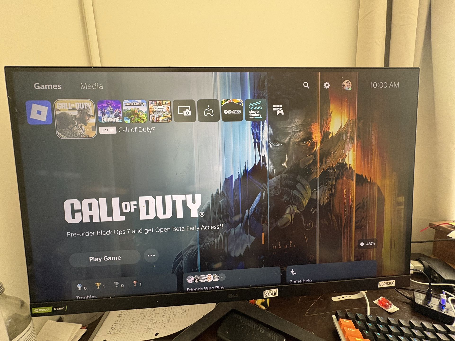 Ps5 120hr Monitor And Ps5 Scuff Controller  $450