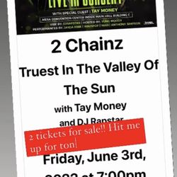2 Chains Tickets 