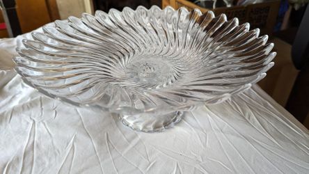 Beautiful Upcycled Vintage Art Glass Plate