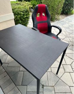 Desk with Gaming Chair