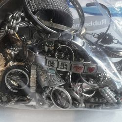 Bag Of Grandma’s Costume Jewelry