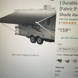 Rv Shade Cover 