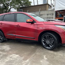 2019 2020 2021 ACURA RDX A-SPEC FULL PART OUT BUMPER FENDER DOORS LIGHTS HOOD