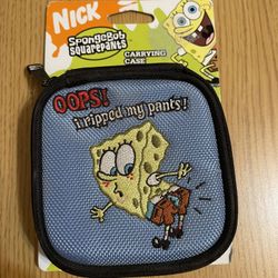 Nintendo Gameboy SpongeBob SquarePants Carrying Case Brand New
