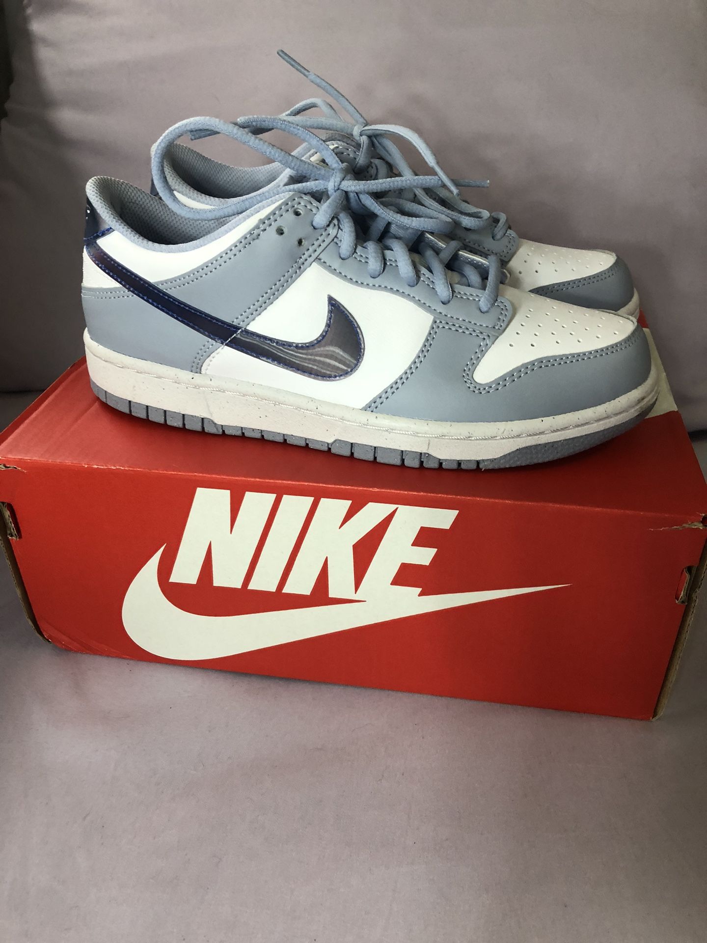 Nike Dunk Low Blue Whisper/white-hyper Royal