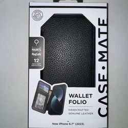 iPhone 15 Plus Case Casemate Wallet Folio 